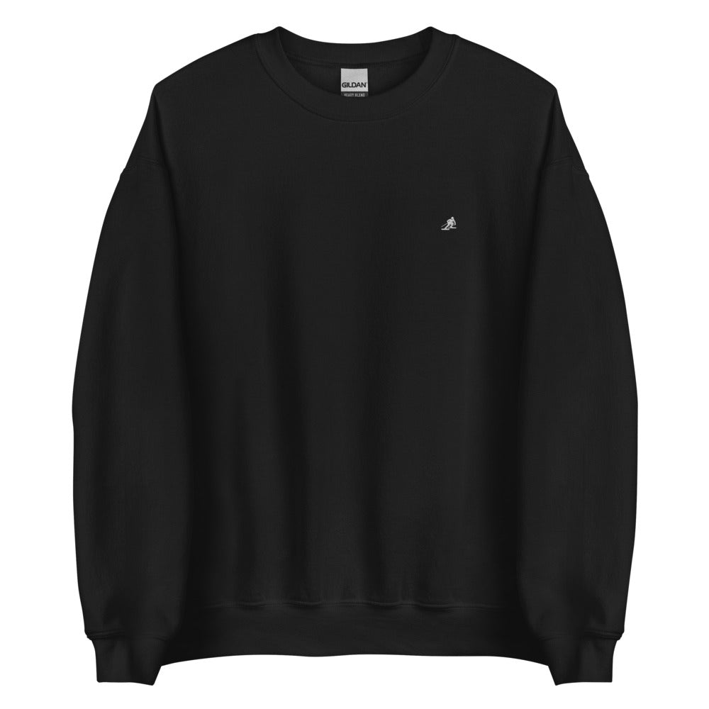 White Embroidered Powder Sweatshirt DW