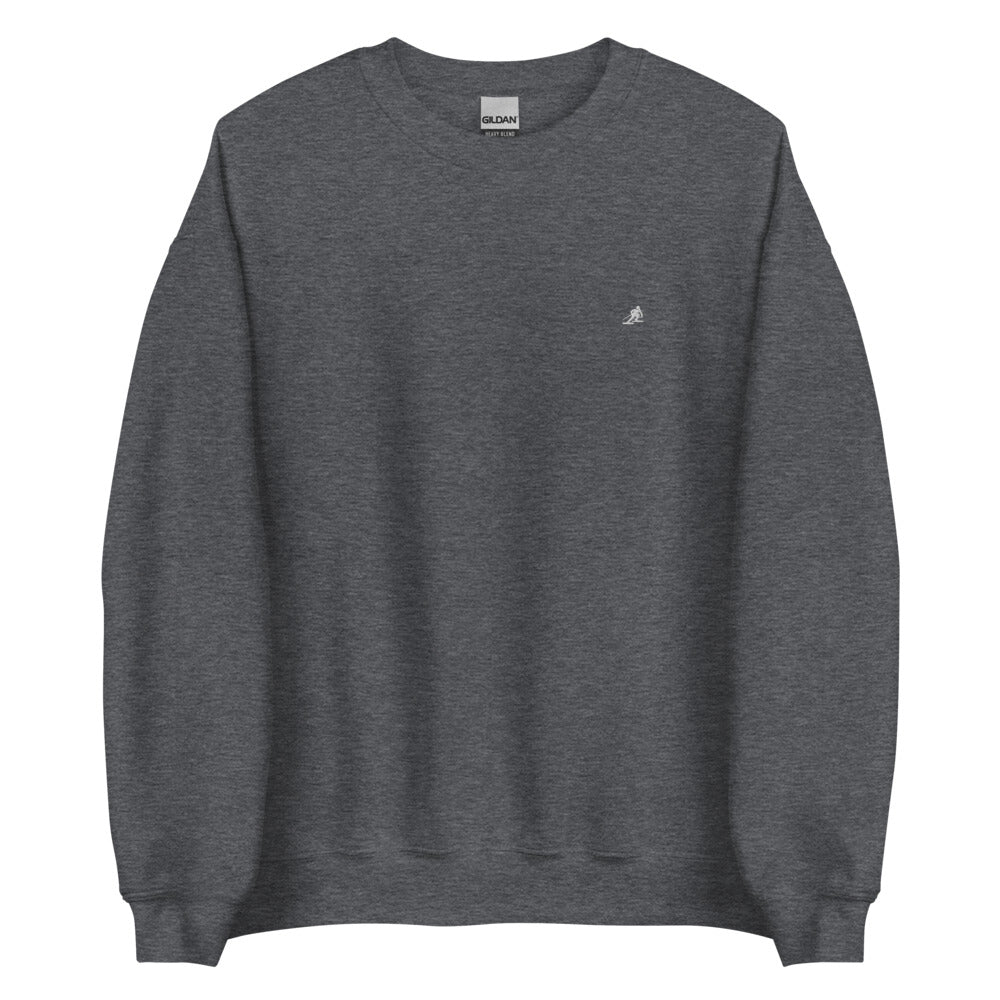 White Embroidered Powder Sweatshirt DW