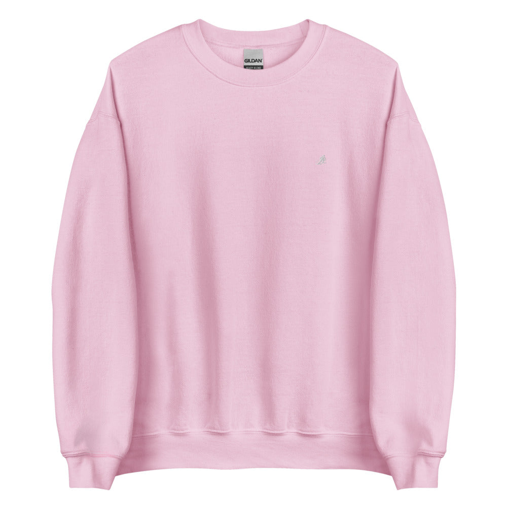 White Embroidered Powder Sweatshirt LW