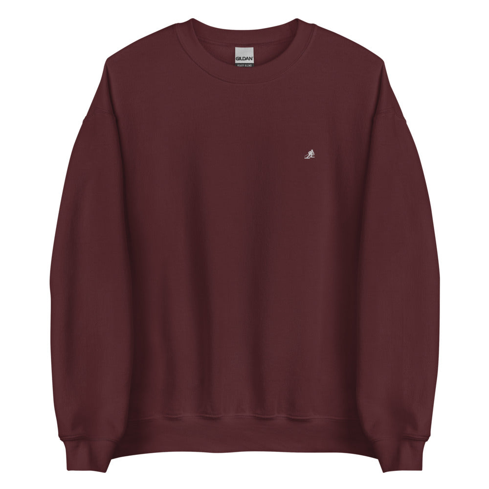 White Embroidered Powder Sweatshirt DW