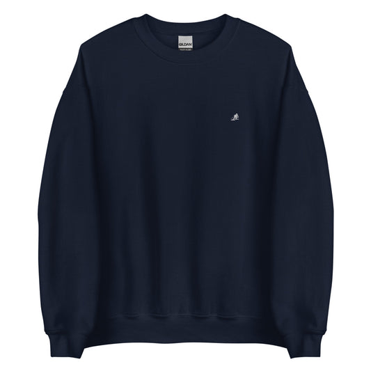 White Embroidered Powder Sweatshirt DW