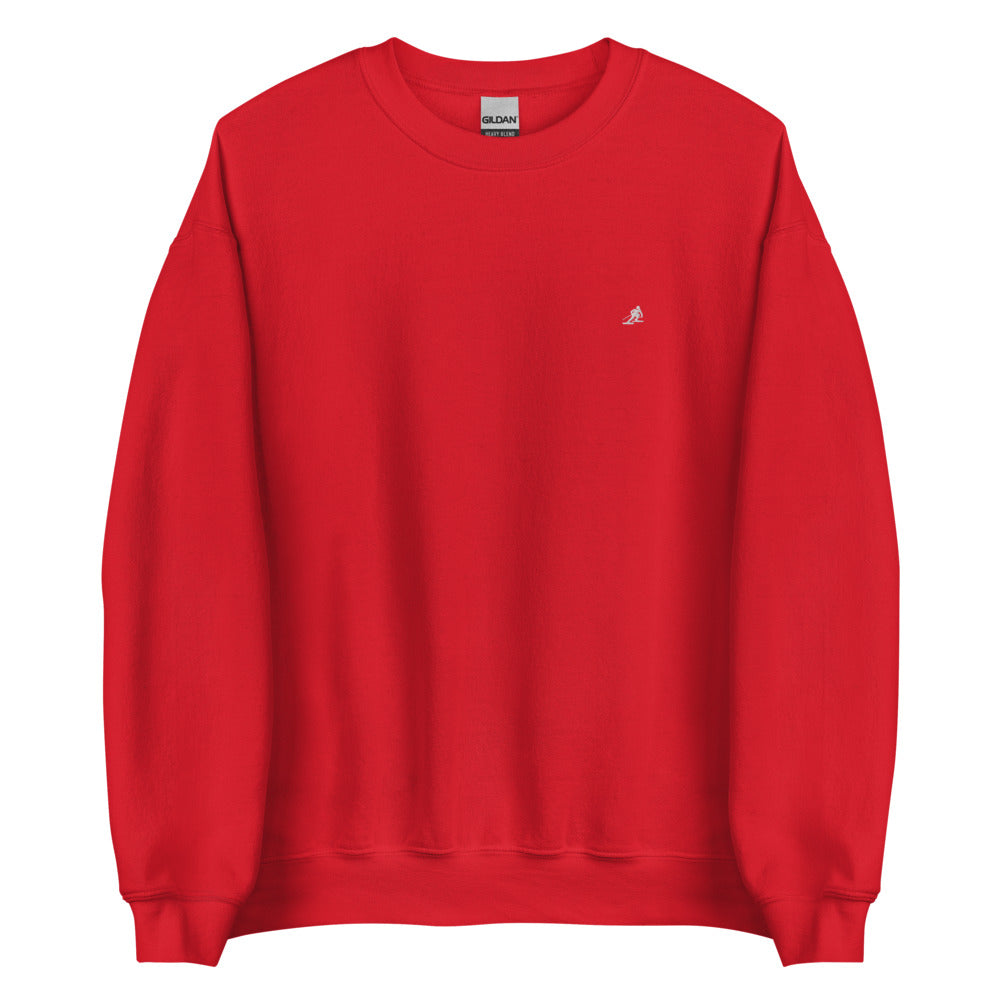 White Embroidered Powder Sweatshirt DW